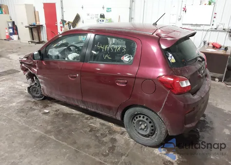 2019 Mitsubishi Mirage Es from USA, damaged, VIN ML32A3HJXKH016587